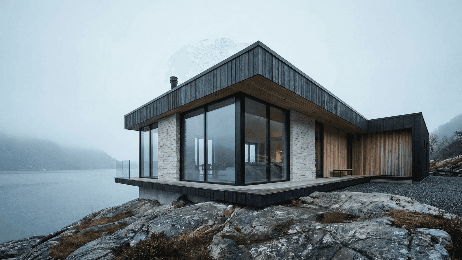 Moderne Nordvik architectuur