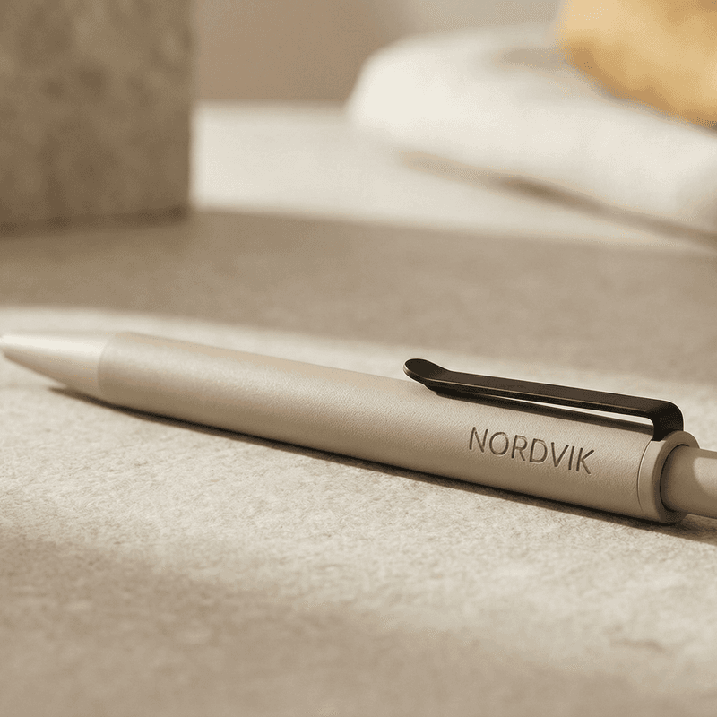 Nordvik pen zandkleur